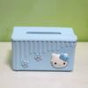 Caja de pañuelos lateral para inodoro sin perforaciones, moda para coche, linda, personalizada, creativa, caja de pañuelos simple para dormitorio