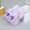 Zapatos de niña de malla transpirables suela suave primavera y otoño nuevos casuales de princesa para niños versátiles zapatos deportivos de moda zapatos de papá