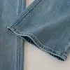 Calça jeans flare de cor clara para mulheres, 2026 nova primavera e outono fina cintura alta stretch emagrecedora reta solta pantalona