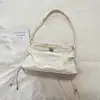 Bolso Cruzado de Gran Capacidad Color Sólido de Moda 2026 Verano Nuevo Bolso de Mano para el Trabajo Bolso de Hombro Único Simple Retro Elegante