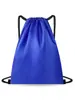 Mochila Deportiva Mochila con Cordón Logo Personalizado Estudiante Evento de Maratón Publicidad Bolsa de Baloncesto Tenis Cordón Bolsillo con Solapa Pantalones