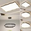 Lámparas para Toda la Casa 2025 Nueva LED Sala de Estar Luz Principal Lámpara de Techo Moderna Simple Estilo Crema Zhongshan Paquete Combinación