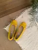 Zapatos Planos de Gamuza Roja para Noche para Primavera y Verano 2026, Zapatos de Salón de Punta Cuadrada para Mujer, Nuevos Zapatos de Ballet Estilo Francés con Lazo