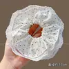 Novo scrunchie de alta qualidade para rabo de cavalo baixo 2026 para mulheres, apresentando um estilo inspirado em Melard, um acessório de cabelo retrô para outono e inverno