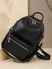 Mochila Gran Capacidad Mochila Casual 2025 Nuevo Pu de Alta Gama Retro Bolso de Mujer Viajero Simple Bolso de Mujer