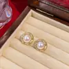 Pendientes Retro de Perlas Franceses para Mujer, Lujo Ligero, Pendientes de Gama Alta, Diseño de Nicho, Pendientes para Estudiantes, Pendientes al por Mayor
