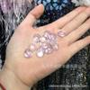 Pétalos de cristal checo originales de color púrpura plateado degradado, serie de color púrpura ahumado, accesorios de joyería DIY de varios estilos, material para horquillas