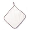 Paño de cocina con forma de piña, paño para lavar platos, absorbente de pelusa, pequeño, cuadrado, para colgar, de forro polar coral.