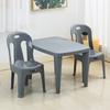 Venda Direta de Fábrica Mesa Plástica para Estudo em Casa Sala de Estar Lazer Conjunto de Mesa e Cadeira para Crianças Mesa de Estudo e Escrita Peça Única Dropshipping