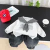 Conjunto de Moda Primavera y Otoño para Niños 2026 Nuevo Estilo Coreano Moderno Conjunto de Dos Piezas para Niños Pequeños, Venta al por Mayor desde Fabricante
