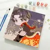 Além do Mundo Pintura a Óleo Digital DIY Colorir Preenchido à Mão Pintura a Óleo Personagem Protagonista Masculino Personagem de Romance Pintura a Óleo Acrílica