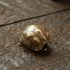 Tartaruga Shell Bell Cobre Puro Cinco Imperadores Dinheiro Chaveiro Acessórios Ornamentos Chaves de Carro Homens e Mulheres Bolsa Pendurada Ornamentos