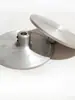 Disco Plano de Aluminio para Pulido Horizontal de Máquina para Herramientas de Pulido de Jade y Jade Hetian, Disco de Aluminio para Máquina Horizontal de Tallado de Jade con Agujero de 19 mm