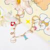 Pulsera de Estrellas Pentagonales Perla de la Princesa Escapista Panjiadora Transfronteriza Pulsera de Personaje de Dibujos Animados Linda Chica Japonesa