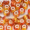 Fabricantes de Venta Caliente Transfronterizos Suministran Estilo Pintado Acrílico Chapado Cuentas Sueltas Patrón Resina Redondas DIY Cuentas Sueltas