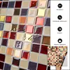 Venda Direta da Fábrica Mosaico Estéreo de Cristal 3D Cola Autoadesiva Adesivos de Parede Cozinha Banheiro Fundo de TV Impermeável Óleo