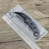 Cuchillo de fruta Boston 830 Scimitar de acero inoxidable, plegable, para exteriores, con clip trasero, para supervivencia en el campo.