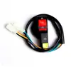 Interruptor de Botón Dot Modificado para Motocicleta Todoterreno, Interruptor Universal de Encendido Arranque-Parada para Motos de Carreras Pequeñas, Envío Gratis