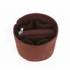 Bolsa Interior de Fieltro para Mochila Bolsa Organizadora de Almacenamiento Desmontable Bolsillo Interior Bolsa Interior para Botella de Agua Almacenamiento de Maquillaje Bolsa de Fieltro