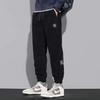 Pantalones deportivos casuales nuevos de primavera y otoño para hombre, pantalones casuales holgados con puño en el tobillo, versátiles, de moda, marca, pana, para jóvenes, pantalones largos