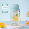 Mingxia vidrio de borosilicato alto de una y doble capa taza de agua para oficina de mujer de alto valor de color apertura rápida taza para coche venta al por mayor personalización
