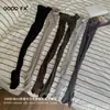 GOODFA2026 Leggings Novo Estilo Outono/Inverno Malha 240 Agulhas Mistura de Lã Alta Densidade Padrão Figure-8 Meia-Calça de Alta Qualidade