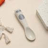 Mestre Mengmeng Desenho Alpaca Infantil Silicone Colher Macia Bebê Neonatal Alimentação com Água Colher Pequena Colher de Alimento Complementar Infantil