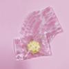 Saco Transparente com Selo de Máquina para Confeitaria Floco de Neve Embalagem para Alimentos Assados Saco para Embalagem de Lanches Biscoitos Plástico Selável a Calor Selo