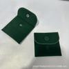 Bolsa con Solapa de Franela Bolsa de Forro Polar de Doble Cara Bolsa para Joyas Bolsa para Joyas Bolsa para Guardar Joyas Anillos Bolsa con Broche Lunares