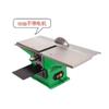 Cepilladora Eléctrica Multifuncional Micro de Escritorio para Carpintería Cepilladora Plana Sierra de Mesa Sierra Eléctrica Cepilladora de Empuje Manual Máquina para Tablas Cepilladora Tres en Uno