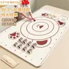 Tapete Grande Espesado de Silicona Tapete para Amasar Masa Panel de Silicona de Grado Alimenticio Tapete para Rodillo Tapete para Amasar Masa Tapete para Amasar Qin Wan Wu