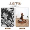 Entrada Sala de Estar Colgador de Llaves Escritorio Artículos Varios Almacenamiento de Cosméticos Joyero Madera Maciza Colgador de Pulseras Adornos