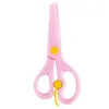 Tijeras de Plástico de Colores para Estudiantes y Niños Tijeras Manuales DIY Tijeras para Cortar Papel de Niños Tijeras Pequeñas de Plástico para Niños Pequeños