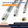 Martelo rompedor de escavadeira de arame de aço de quatro camadas Tubo de óleo hidráulico Válvula de parada Gancho Montagem de mangueira para máquina Equipamento de mineração Tubo de borracha