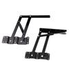 Esquerda Aço Pneumático Mesa de Centro Hidráulica Desktop Folding Lifter Buffer Lifting Frame Ajustador de Altura Acessórios de Hardware