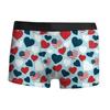 Série Bandeira do Canadá Amazon Transfronteiriça Roupa Íntima Masculina Adulta Boxer de Alto Suporte Cintura Média Seda de Leite Boxer Calça Boxer
