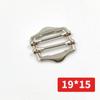 Accesorios para bolsos Hebilla de doble pasador de metal, cobre, hierro, hebilla de cuatro velocidades, ajuste de chaleco, hebilla de doble felicidad, hebilla de ajuste de aleación
