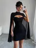 Amazon Transfronterizo Ropa Europea y Americana Estilo Fiesta Falda Ajustada al Cuerpo Nuevo Vestido de Principios de Otoño