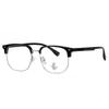 H6609 nuevo marco de cejas al por mayor moda retro Marco de gafas cuadradas para miopía mismo para hombres y mujeres gafas anti luz azul