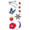 Calcomanías de Tatuaje de Rosa Tridimensional 3D Douyin Celebridad de Internet Impresión a Color Calcomanías de Tatuaje Mariposa Flor Calcomanías de Tatuaje Impermeables