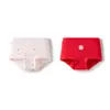 Ropa Interior para Niñas Balabala, Shorts Triangulares de Modal para Niños con Refuerzo Antibacteriano sin PP, Suaves y Cómodos, Paquete de Dos