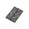Accesorios de Ferretería al por Mayor Ocho Agujeros 70% de Descuento Bisagra Bisagra Bisagra de Puerta de Gabinete Bisagra de Esquina Plegable Negra Fábrica