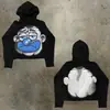 Sudadera con capucha para hombre Y2K Harajuku Hip Hop Estampado Gráfico de Dibujos Animados Pullover Moda Casual Holgada Sudaderas Hombre