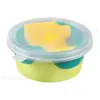 Fabricante Original 15g Transparente Plástico Pequeño Redondo Taza Arcilla Ultra Ligera Barro Cristalino Barro Nieve Dividido en Cajas Redondas Ladrillo de Construcción Barro