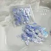 Decoraciones para Uñas con Piezas de Concha Natural Tamaño Irregular Ultra-Delgadas Fragmentos de Paua Iridiscentes Accesorios de Decoración para Uñas