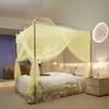 Mosquiteiro para Uso Doméstico 2025 Novo Modelo Quarto Instalação Tradicional Sem Montagem Haste de Suporte para Cama de Solteiro Tipo Espessado Familiar Antigo