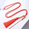 Colgante de cristal Ámbar Esmeralda pequeño redondo cuerda Jade Bashan Ágata Amarilla con cuentas cordón fábrica directo mayoreo