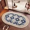 Alfombrilla de Piso para Baño, Alfombra Absorbente, Felpudo Antideslizante para Puerta de Entrada, Alfombra para Pasillo de Puerta, Alfombrilla para Pies de Inodoro, Sensación de Lujo Ligero y Gama Alta