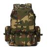 Mochila de Viagem para Acampamento Masculina Mochila Tática Mochila Outdoor Mochila de Caminhada Mochila de Caminhada Mochila de Combinação Quatro em Um