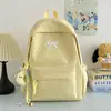 Mochilas Pequenas Leves com Laço de Alta Qualidade no Atacado, Mochilas Escolares Minimalistas Estilo Japonês para Estudantes do Ensino Médio, Bolsas Versáteis de Duas Alças